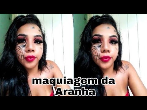 maquiagem de Aranha para carnaval🕷Inspiração 2020