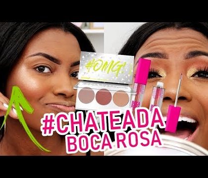 TESTANDO BOCA ROSA BEAUTY NA PELE NEGRA Camila Nunes