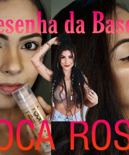 Testei a base da BOCA ROSA | Teste da água | Transferência | COR- ANTÔNIA