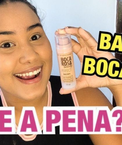 TESTEI A BASE DA BOCA ROSA (DEU RUIM?!) | TESTE DA ÁGUA | TRANSPARÊNCIA | Ana Luiza