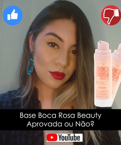 Testando a base Boca Rosa Beauty !!! / Base Bege