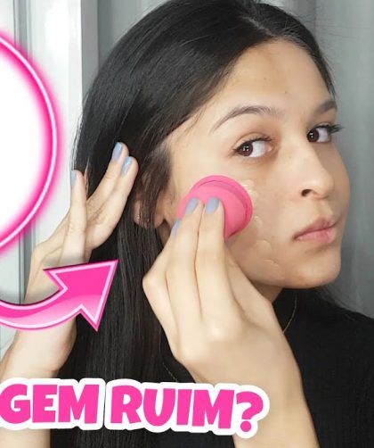 TESTEI A BASE DA BOCA ROSA BEAUTY | PRIMEIRAS IMPRESSÕES + TESTE da ÁGUA, TRANSFERÊNCIA