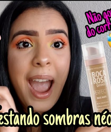 TESTANDO MAKES QUE EU SEMPRE QUIS COMPRAR | BOCA ROSA BEAUTY *Base e corretivo*