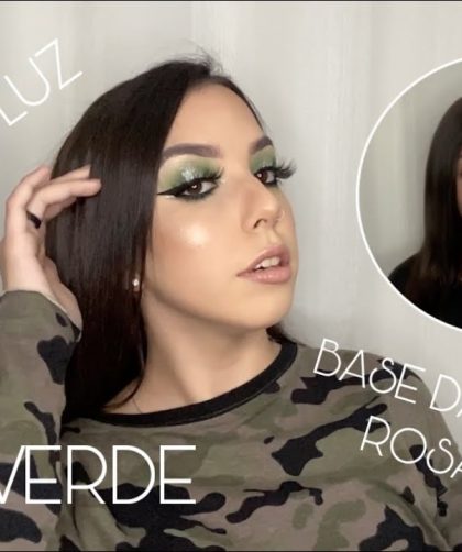 Make Verde + Testando base da Boca Rosa e Bt multicover  |Anna Matos|