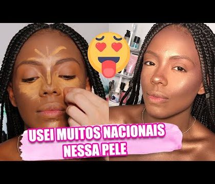 MAQUIANDO CLIENTE PELE NEGRA TESTANDO PRODUTOS NOVOS