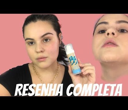 RESENHA do BB CREAM da VIZZELA (teste de suor, água, durabilidade etc)