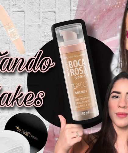 TESTANDO MAKES, BOCA ROSA, TRACTA, MAX LOVE, RUBY ROSE, PRESTA MESMO? | MAQUIA E FALA | MAKE CULTO