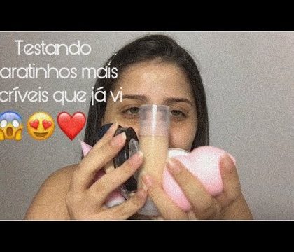 Testando makes baratinhas! Boca Rosa, Tracta, Nivea e muito mais!