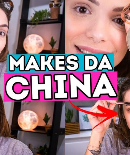 TESTANDO MAKES da CHINA – TUDO da MARCA O.TWO.O