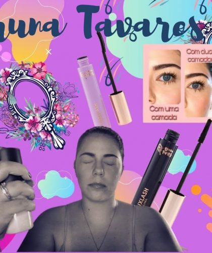 Testando os LANÇAMENTOS DE BRUNA TAVARES *FIBER LASH*LUX LASH*BIG LASH* *BT FIX*BT HYDRA PRIMER*