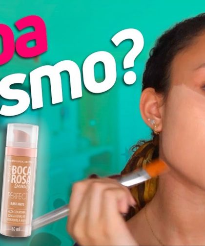 TESTEI A BASE DA BOCA ROSA BEAUTY !! – Shayanne Oliveira