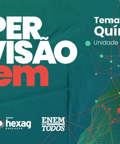 ENEM PARA TODOS – AULA SEG 18/01 – CIÊNCIAS DA NATUREZA (QUÍMICA) – LINK DO MATERIAL NA DESCRIÇÃO