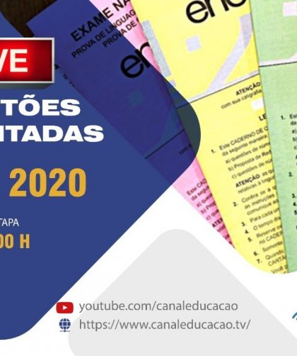 Pré Enem Seduc-PI Comentário 1º dia de  Prova  ENEM 2020 | 18/01/2021