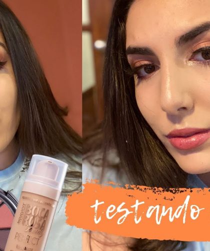 TESTANDO PRODUTOS NOVOS | boca rosa beauty, bruna tavares, ruby rose e mais