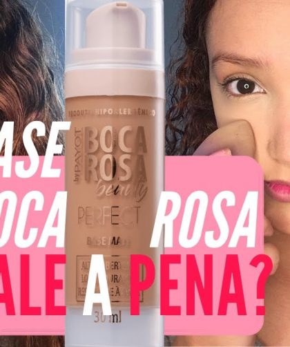 ✦Testando a BASE BOCA ROSA – NOVA FÓRMULA ✦ cor: 03 Francisca!