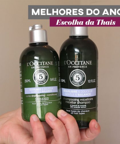 Melhores produtos de 2020: shampoo e condicionador