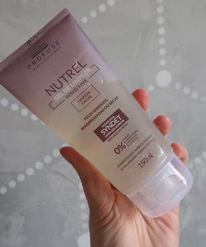 Gel de Limpeza Facial Sensitive Nutrel Profuse