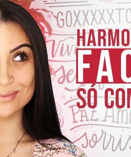 Brincando de HARMONIZAÇÃO FACIAL para TER UMA PELE PERFEITA! ❤