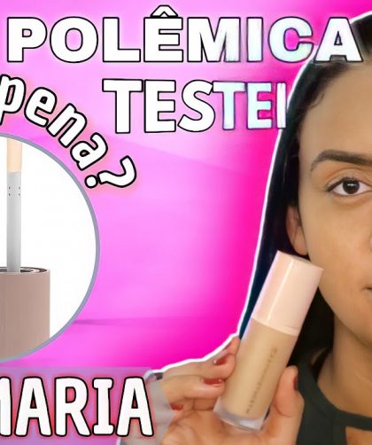 Testando a Base Mari Maria Makeup