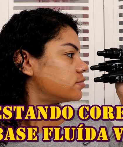 TESTANDO CORES DE BASE FLUIDA VULT