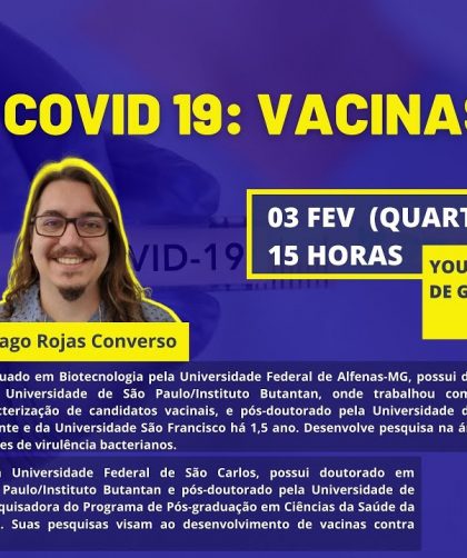 Palestra RESENHA CONTRA COVID-19: VACINAS