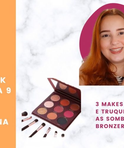 3 MAKES COM A PALETA 9 SHADES DA LINHA MARIANA SAAD POR OCEANE | DIFERENTES TÉCNICAS E DICAS DE USO