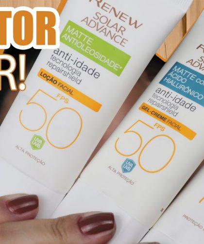 LANÇAMENTO RENEW SOLAR ADVANCE DA AVON! | RESENHA | #SINCELLEDADE | PROTETOR SOLAR