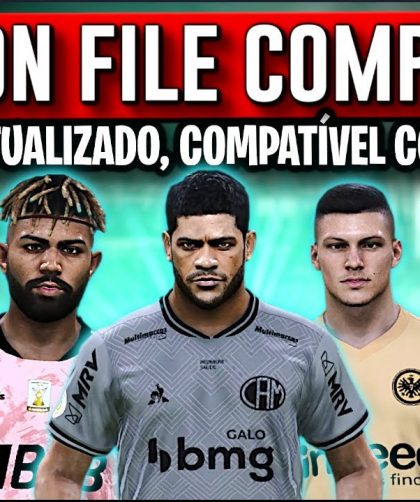 PES 2021 OPTION FILE DLC 4.0 100% COMPLETO (V6) –  INCLUI 4 TIMES QUE SUBIRAM SÉRIE B! (PS4/PS5/PC)