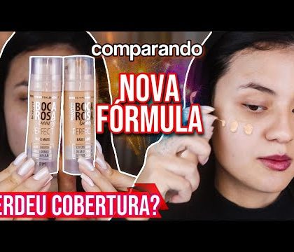 COMPARAÇÃO BASE BOCA ROSA NOVA FÓRMULA vs FÓRMULA ANTIGA | por Lais Meneses
