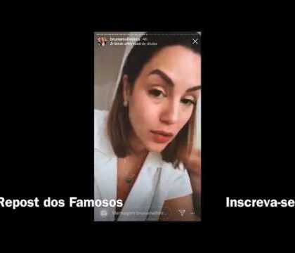 Bruna Malheiros não vai postar o vídeo dos produtos de Bianca (Boca Rosa)