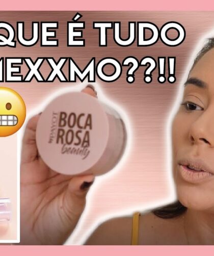 TESTEI os LANÇAMENTOS de PELE da BOCA ROSA BEAUTY – Aline Limes