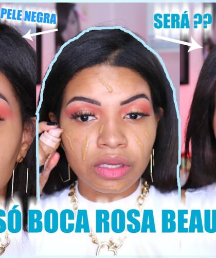 MAKE SÓ USANDO * BOCA ROSA BEAUTY *  SÓ VERDADES ….