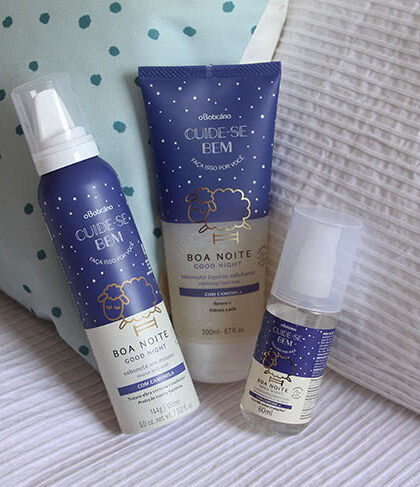 linha Cuide-se Bem Boa Noite O Boticário linha Cuide-se Bem Boa Noite O Boticário