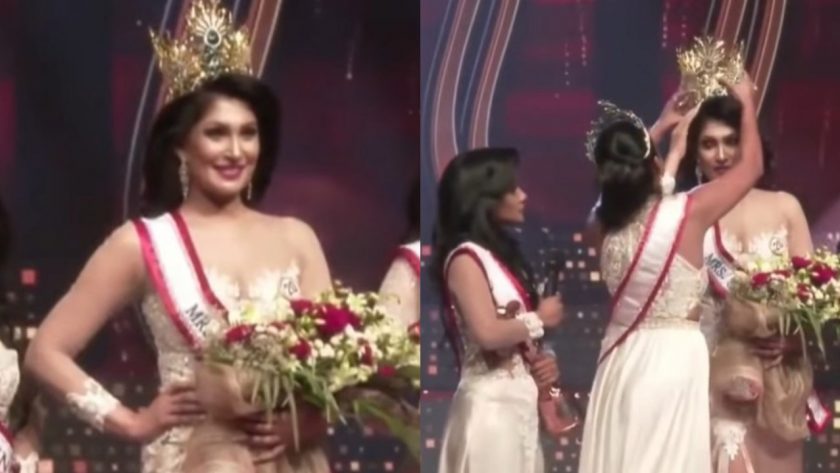 Vencedora do “Miss Sri Lanka” tem coroa arrancada da cabeça e vai parar no hospital após veterana acusá-la de violar regra; Desfecho do caso surpreende — assista