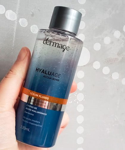 Testei o sérum Hyaluage Acqua Bomb da Dermage na pele oleosa