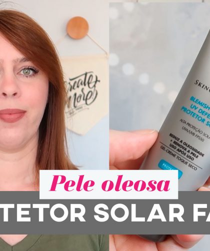 Conheça 3 opções de protetor solar para pele oleosa