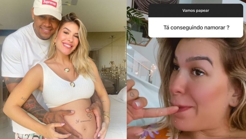 Lorena Improta conta que evita sexo na reta final da gravidez, e explica o porquê: “O Léo que lute!”