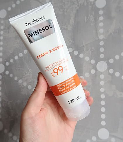 protetor solar Minesol Corpo & Rosto FPS99