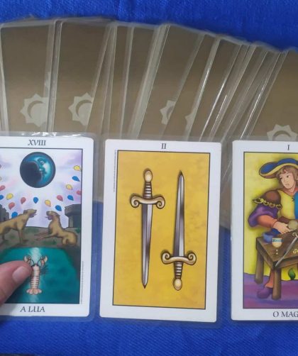 cartas da Lua, Espada e Mago