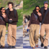 Café com romance: Bruna Marquezine e Shawn Mendes trocam beijos durante passeio no Rio
