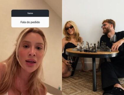 Karoline Lima explica decisão de não expor pedido de casamento: “Só teve eu e ele” Karoline Lima explica decisão de não expor pedido de casamento: “Só teve eu e ele”
