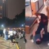 Vizinhos de Aline Mineiro realizam manifestação em condomínio após caso de agressão