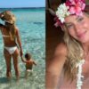 Em família, Gisele Bündchen abre álbum de viagem ao Taiti