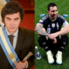 Messi diz que argentinos não tem dinheiro até o “fim do mês” e é respondido por Milei