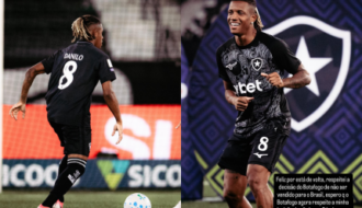 Danilo faz cobrança ao Botafogo após clube negar venda ao Palmeiras