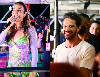 Namorado de Ivete Sangalo, Thiago Maia acompanha a cantora durante festival Namorado de Ivete Sangalo, Thiago Maia acompanha a cantora durante festival