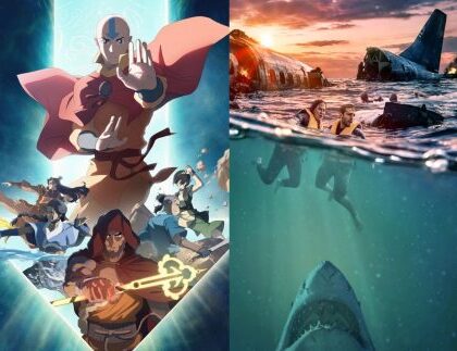 Lançamentos da semana: “Avatar Aang” no streaming e tubarões no cinema