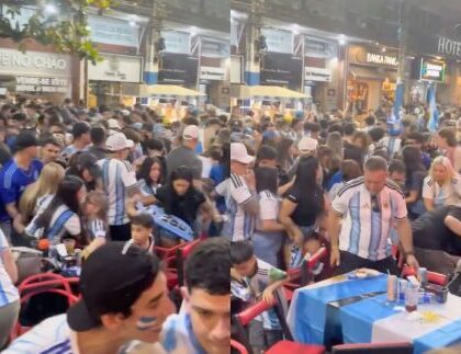 Derrota da Argentina na final da Copa do Mundo gera tumulto e feridos em SC