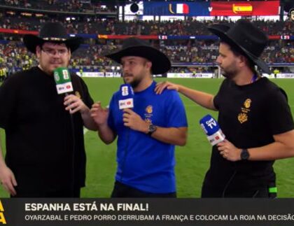 CazéTV atinge 24,2 milhões de espectadores com França x Espanha e volta a bater recorde CazéTV atinge 24,2 milhões de espectadores com França x Espanha e volta a bater recorde