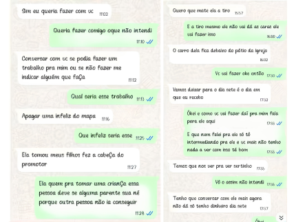 Adolescente descobre plano da mãe para matar funcionária e salva vítima no Paraná Adolescente descobre plano da mãe para matar funcionária e salva vítima no Paraná